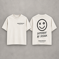 OWN/SPACE Different By Design off-white T-shirt